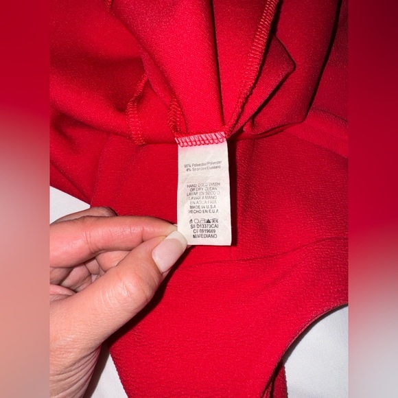 Mystic- Red Sleeveless Dress Size Medium - Picture 3 of 8